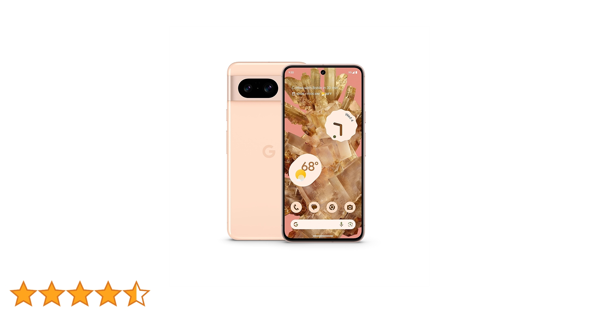 Google Pixel 8 ローズゴールド Amazon.com: Google Pixel 8 - Unlocked Android Smartphone